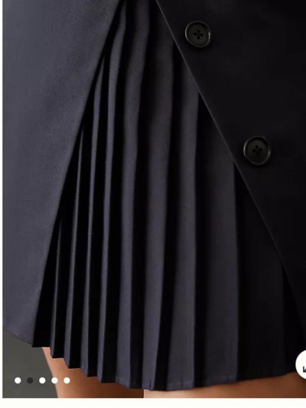 Anthropologie Eva Franco Trailored Mini Skirt - Picture 2 of 9